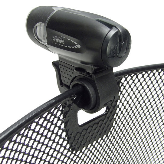 KLICKfix Uni Korb mit Lampenclip - schwarz