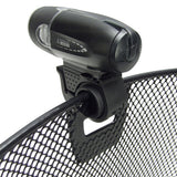 KLICKfix Uni Korb mit Lampenclip - schwarz