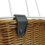 KLICKfix Hundekorb für Gepäckträgeradapter Doggy Basket+ 40L - braun