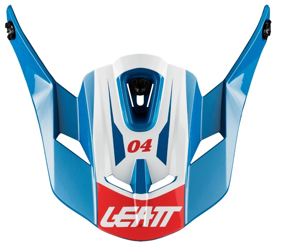 LEATT Schild 4.5 V25 blau/weiß