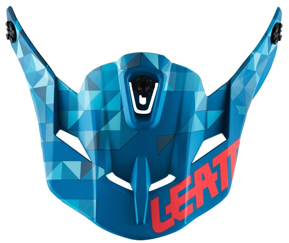 LEATT Schild 4.5 V22 blau/rot M-XXL