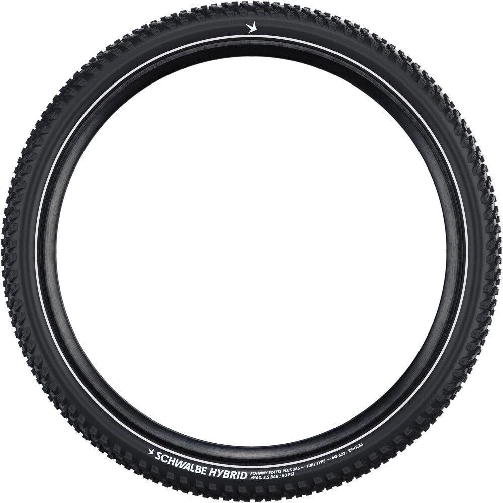 Hybrid Johnny Watts Plus 365 Line, 27.5" Faltreifen - schwarz/reflex