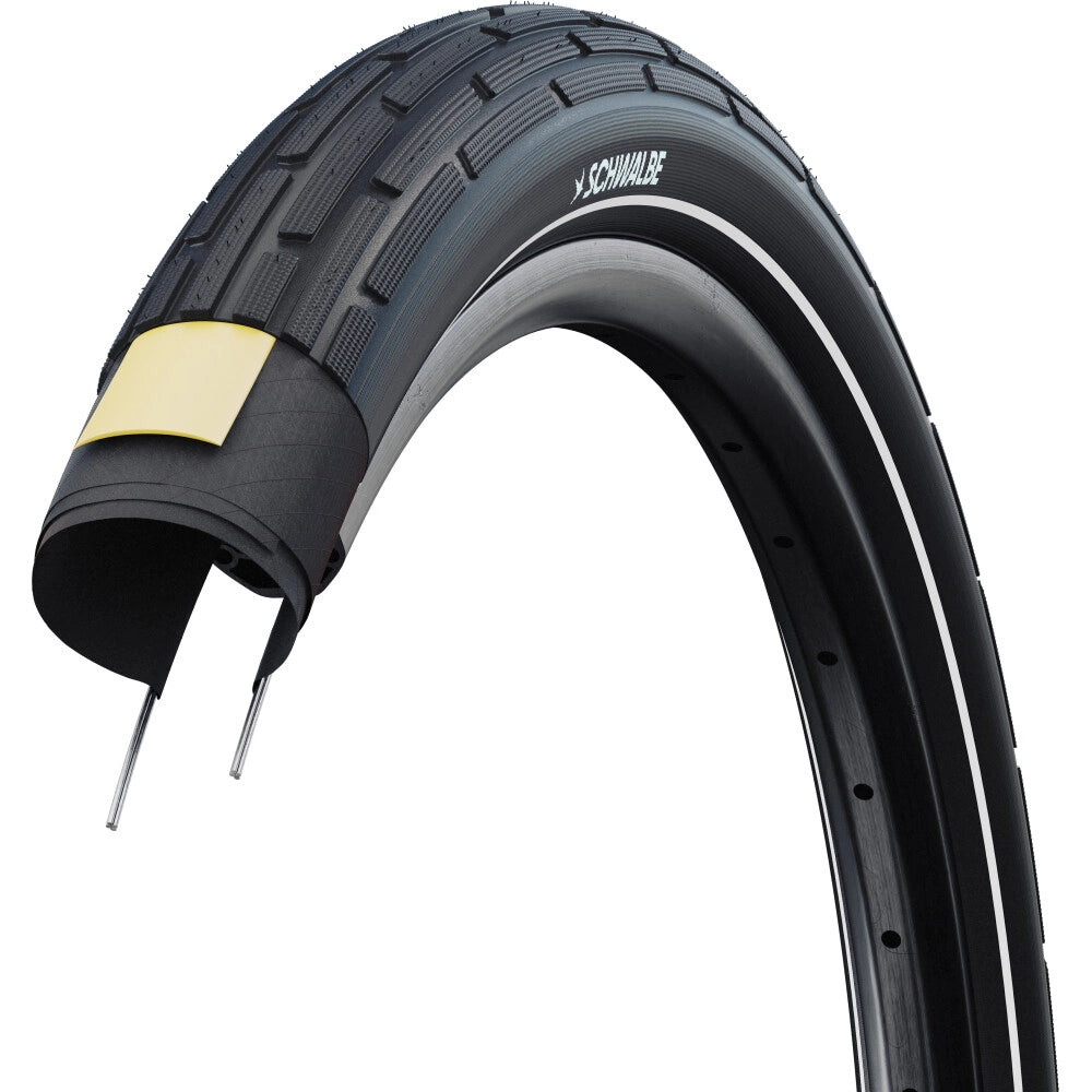 Fat Frank, Active Line, 26" Drahtreifen - schwarz/reflex