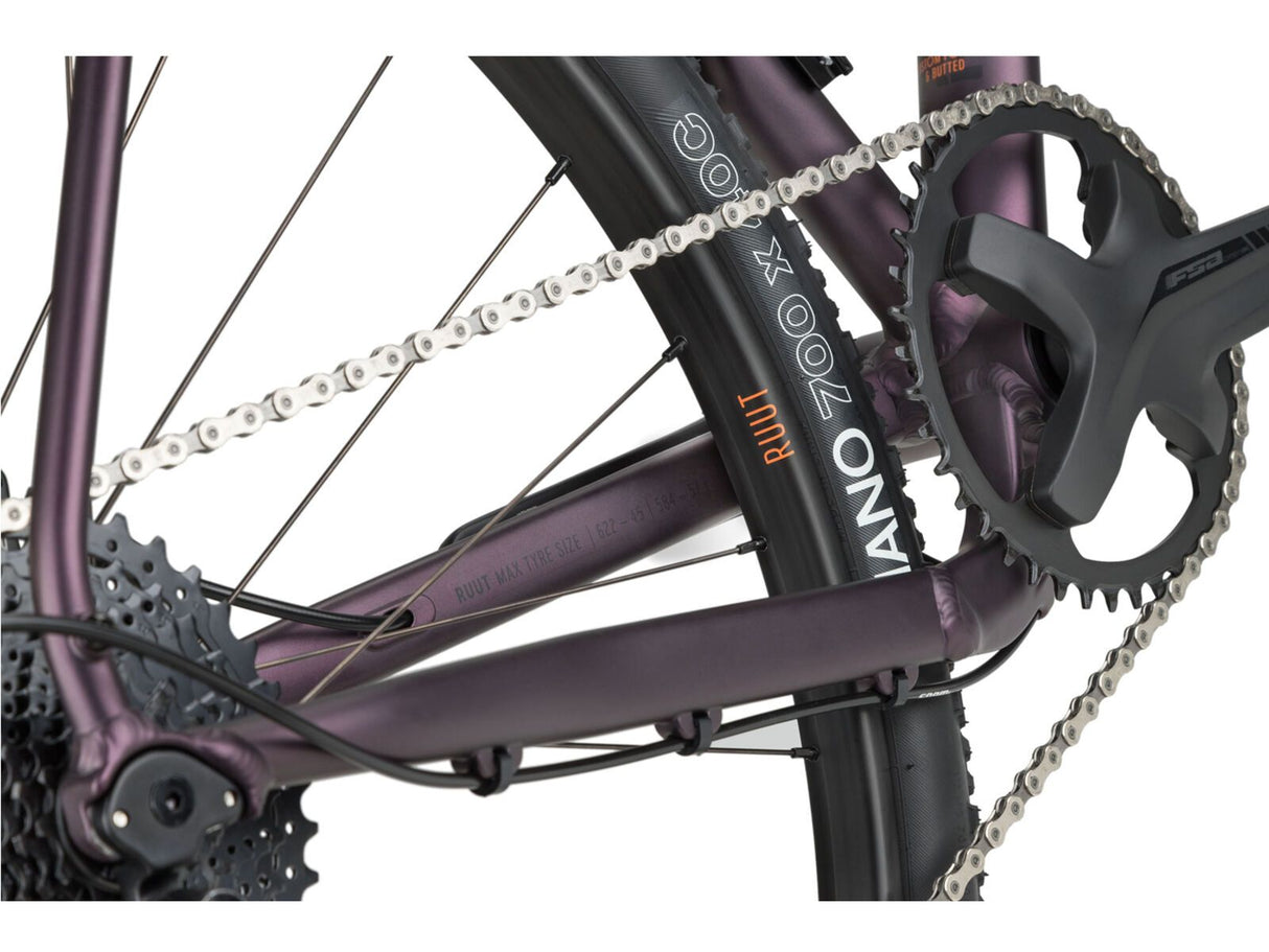Ruut AL2 Gravelbike - Purple/Black
