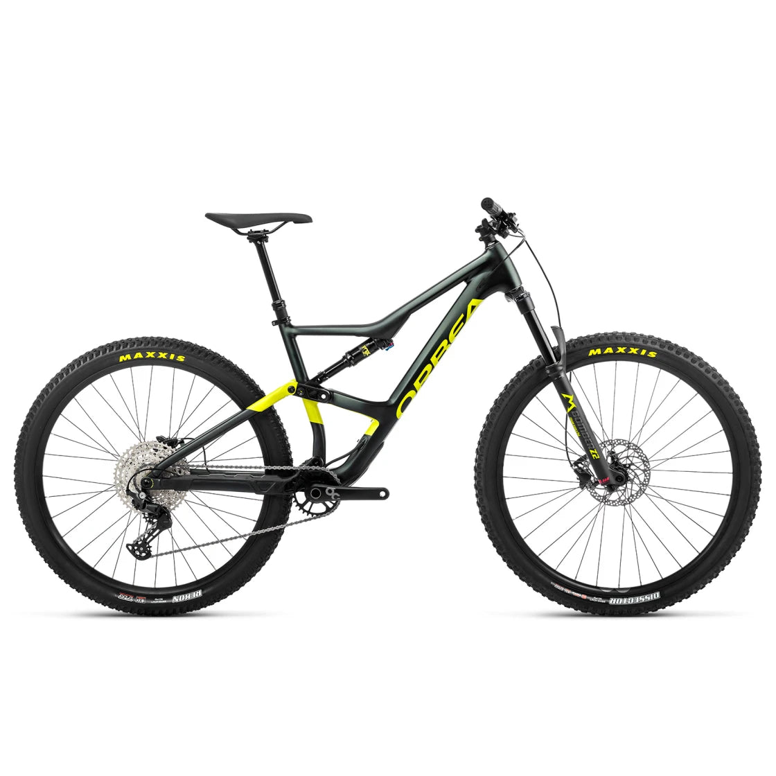 OCCAM H30 Dark Green Metallic - Lime Green