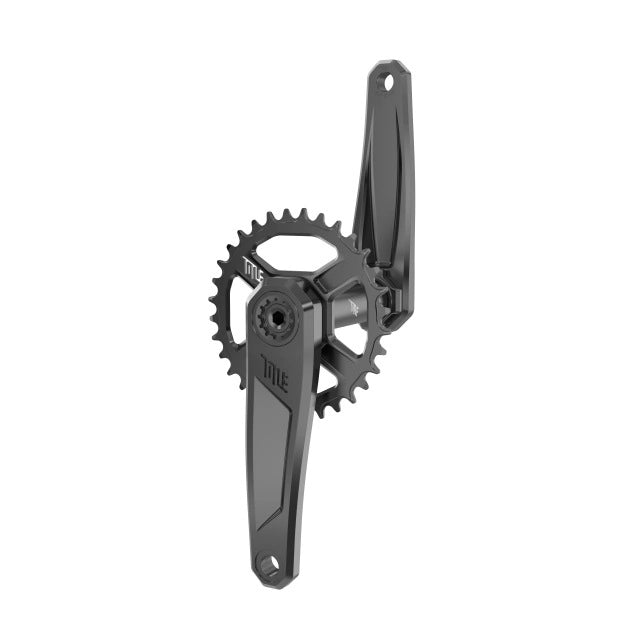 CR1 Kurbelset - black
