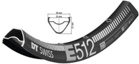 E 512 Enduro Felge 27.5 