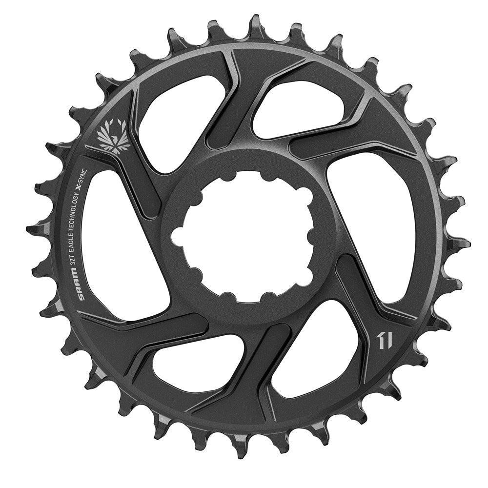 Eagle SL X-Sync 2 Kettenblatt, Aluminium, 3mm Offset (Boost), 12-fach - schwarz