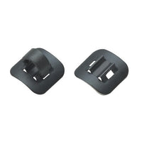 Guide de tirage aluminium - à coller - 4 pièces - noir
