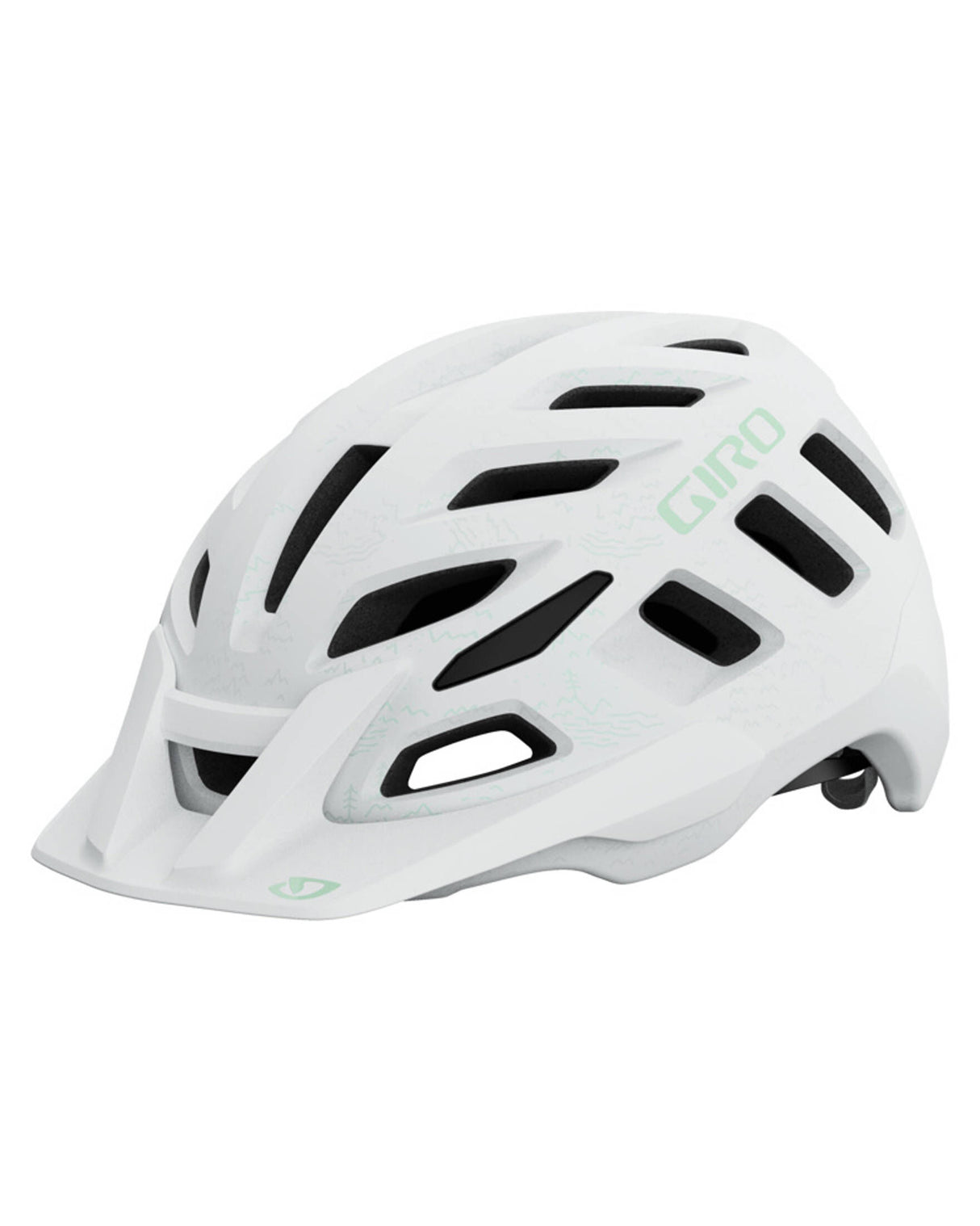 RADIX W Fahrradhelm - matte white