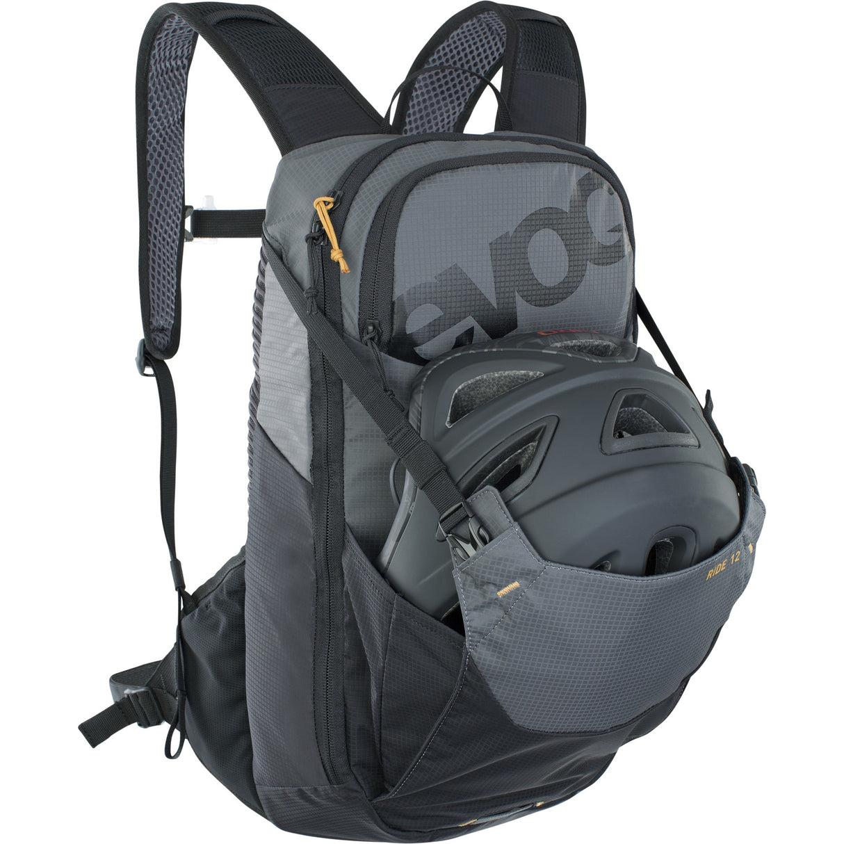 Ride 12 L - Rucksack - Schwarz/Grau
