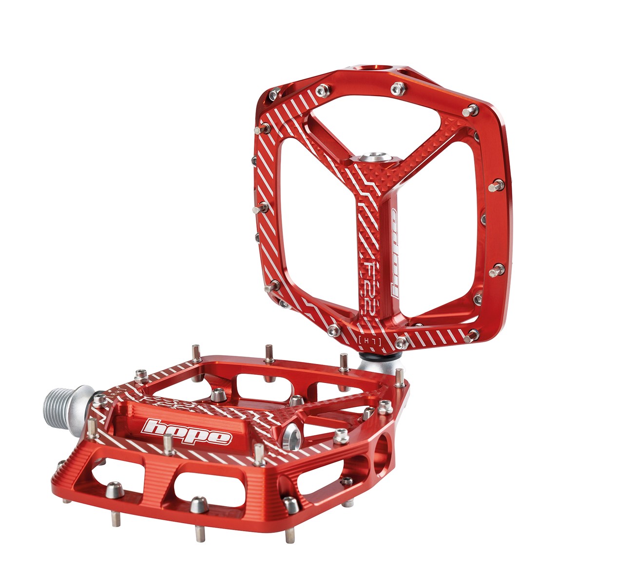 red pedals F22 pedals