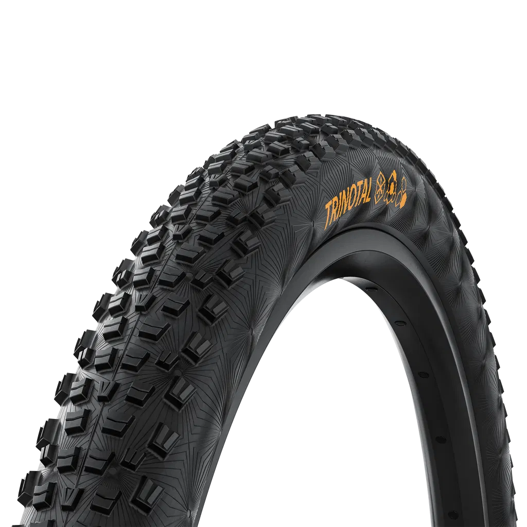 Trinotal Trail, Grip Comp, 27.5" Faltreifen TLR - schwarz