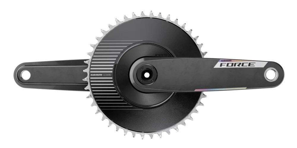 Force Aero E1 Kurbelgarnitur, 50T - schwarz