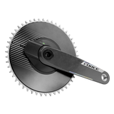 Force Aero E1 - Kurbelgarnitur mit Powermeter, 50T - schwarz
