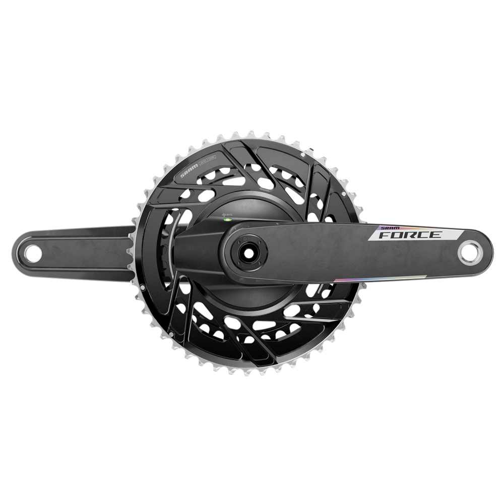 Force AXS E1 Kurbelgarnitur, 48-35T - schwarz