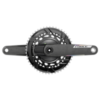 Force AXS E1 Kurbelgarnitur, 48-35T - schwarz