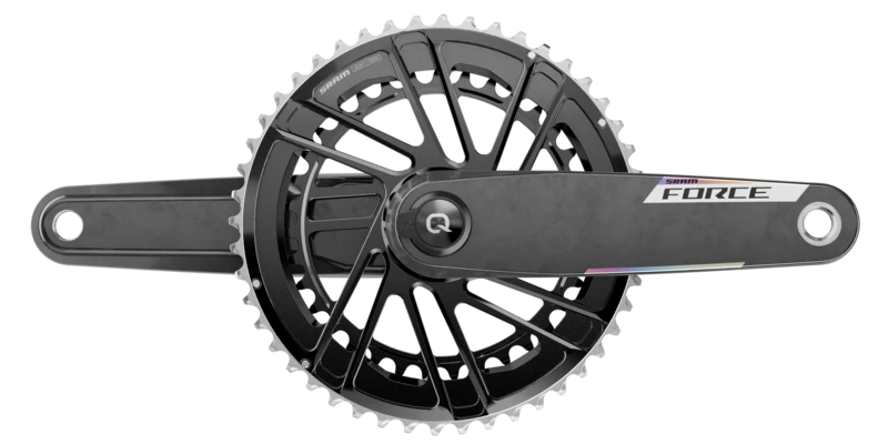 Force AXS E1 Kurbelgarnitur, 48-35T - schwarz