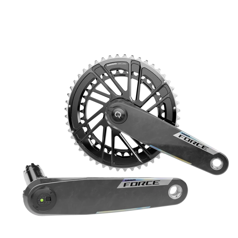 Force AXS E1 Kurbelgarnitur, 50-37T - schwarz