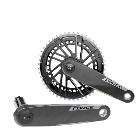 Force AXS E1 Kurbelgarnitur, 50-37T - schwarz