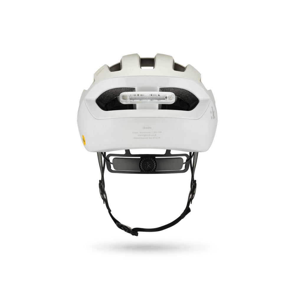 Kudo road bike helmet - white 