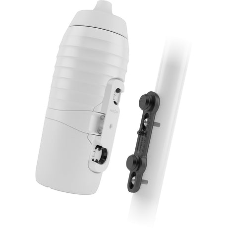 TWIST x KEEGO Bottle 600 + bike base - Titanium White