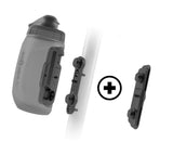 TWIST Bottle 450 + Bike Base Set + tex base multi - transparent black