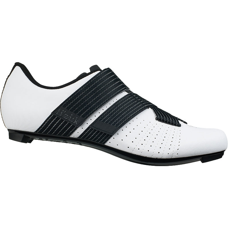 Tempo Powerstrap R5 Rennradschuhe - Weiss/Schwarz