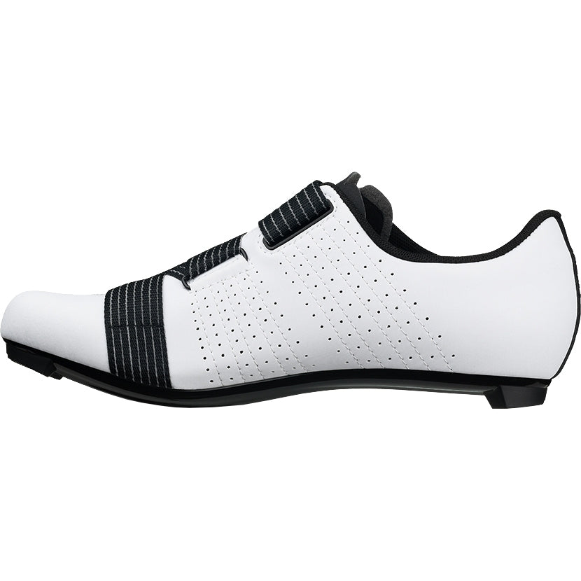 Tempo Powerstrap R5 Rennradschuhe - Weiss/Schwarz