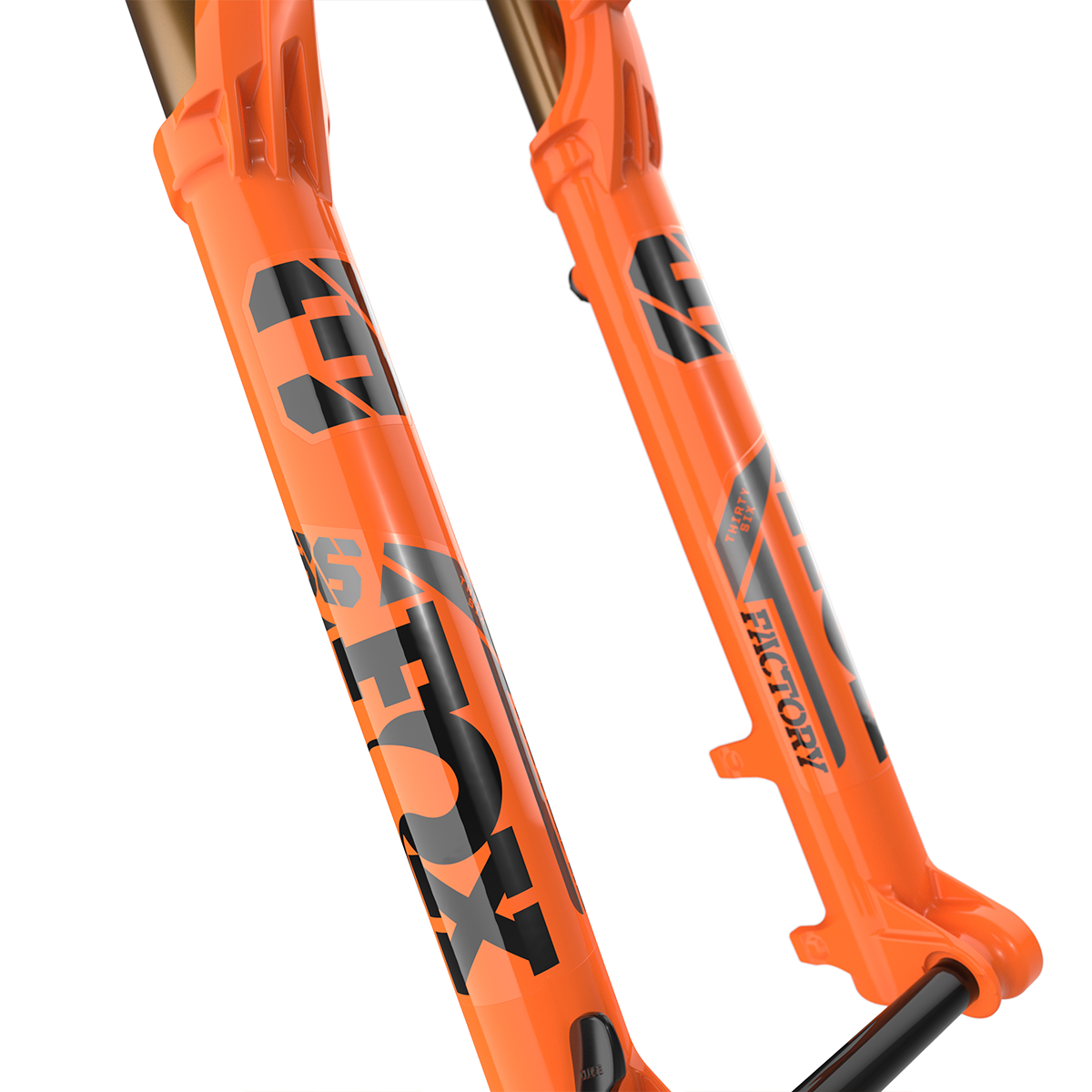 36 Float 27,5 Zoll 160 mm 44 mm Offset - Orange/Schwarz