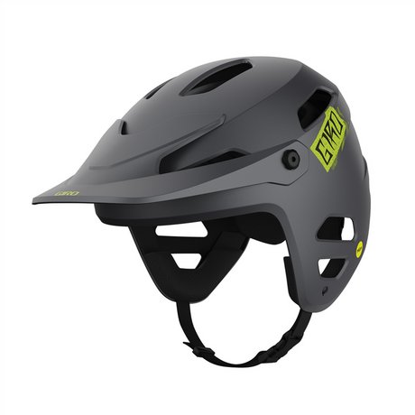 Tyrant Spherical MIPS Fahrradhelm - matte met black/ano lime
