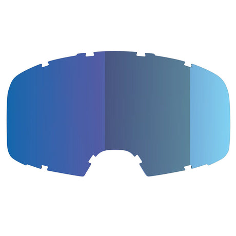 Injected Single Mirror Lens - Cobald Blue