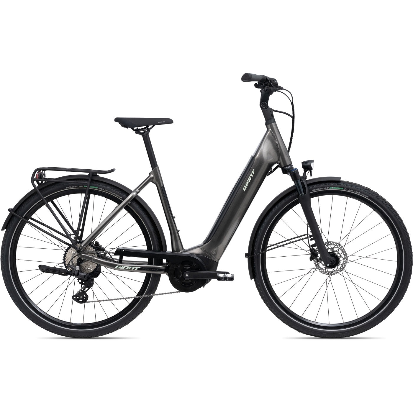 giant pedal assist bicycle DailyTour E+ 2 D (Low Step/Sport/625Wh) Space Grey
