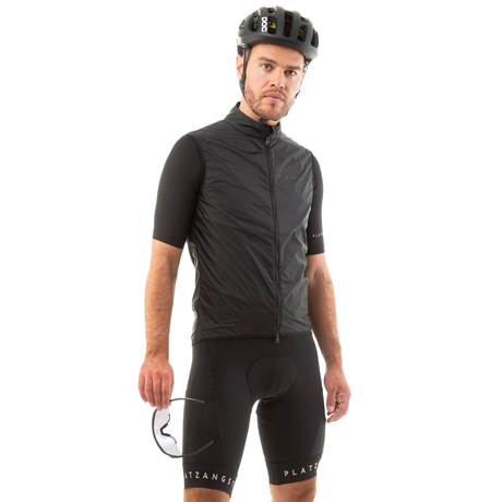 GRVL Gilet Schwarz