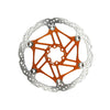 Vented Rotor brake disc internally ventilated V4 - orange 