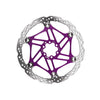 Vented Rotor brake disc internally ventilated V4 - purple 