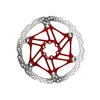 Vented Rotor brake disc internally ventilated V4 - red 