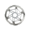 Vented Rotor brake disc internally ventilated V4 - silver 
