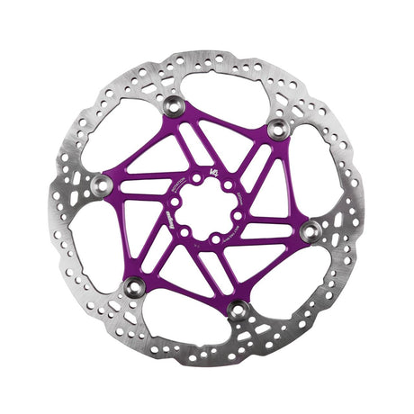Vented Rotor Bremsscheibe innenbelüftet V4 - purple