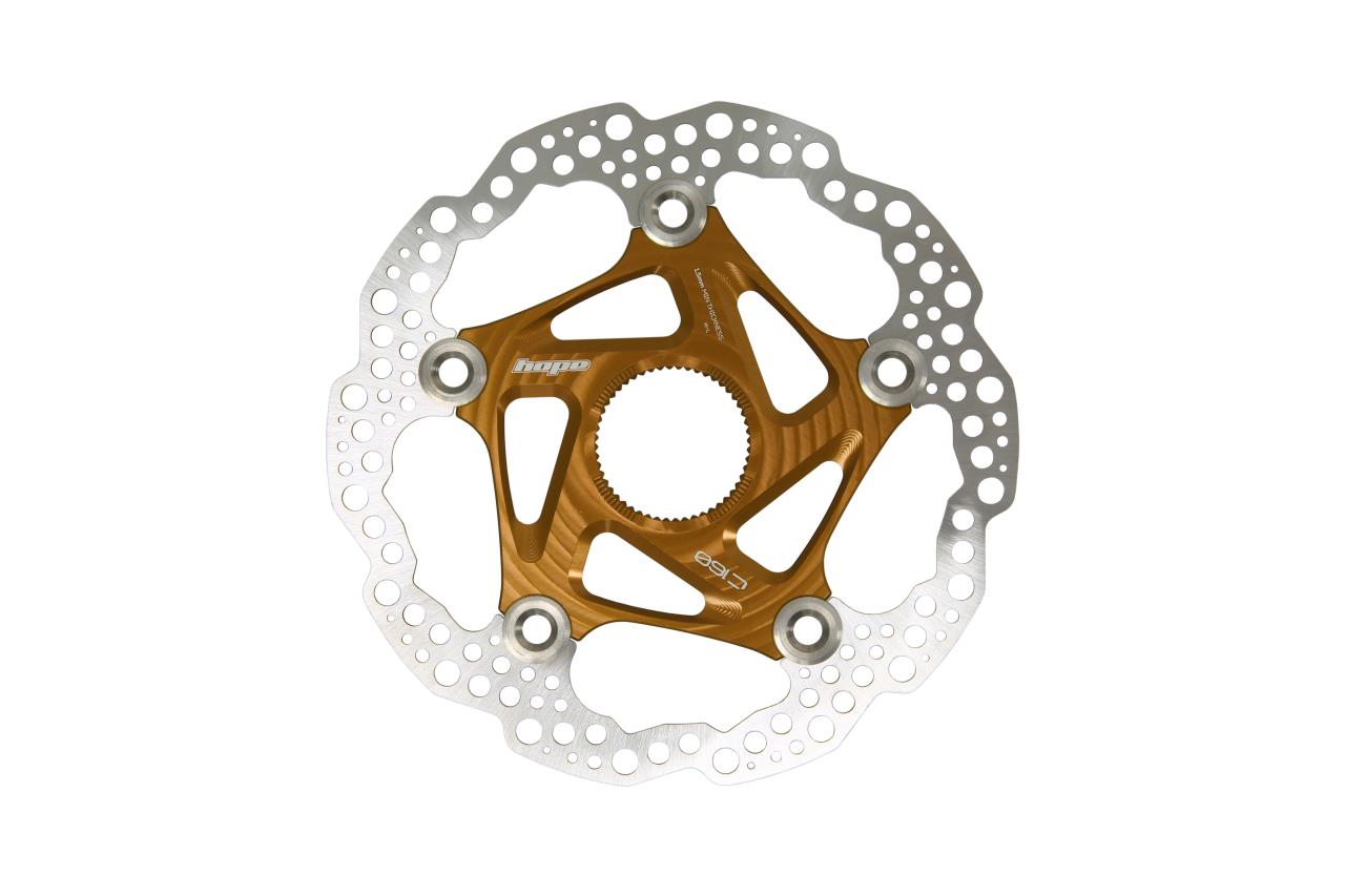Hope Floating Disc Brembscheibe – Center Lock, Schwarz, 160 Mm, Für MTB & High-Performance