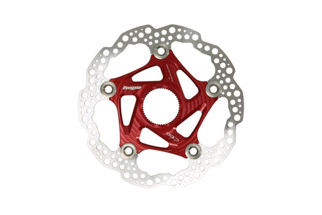 Floating Disc Bremsscheibe - Center Lock - rot