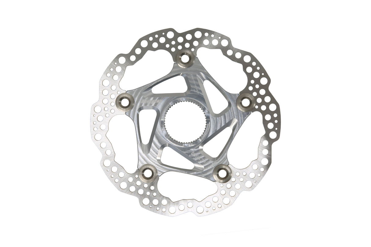 Floating Disc Bremsscheibe - Center Lock - silber