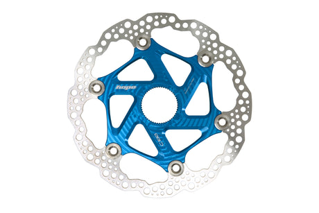 Floating Disc Bremsscheibe - Center Lock - blau