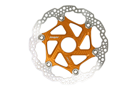 Floating Disc Bremsscheibe - Center Lock - orange