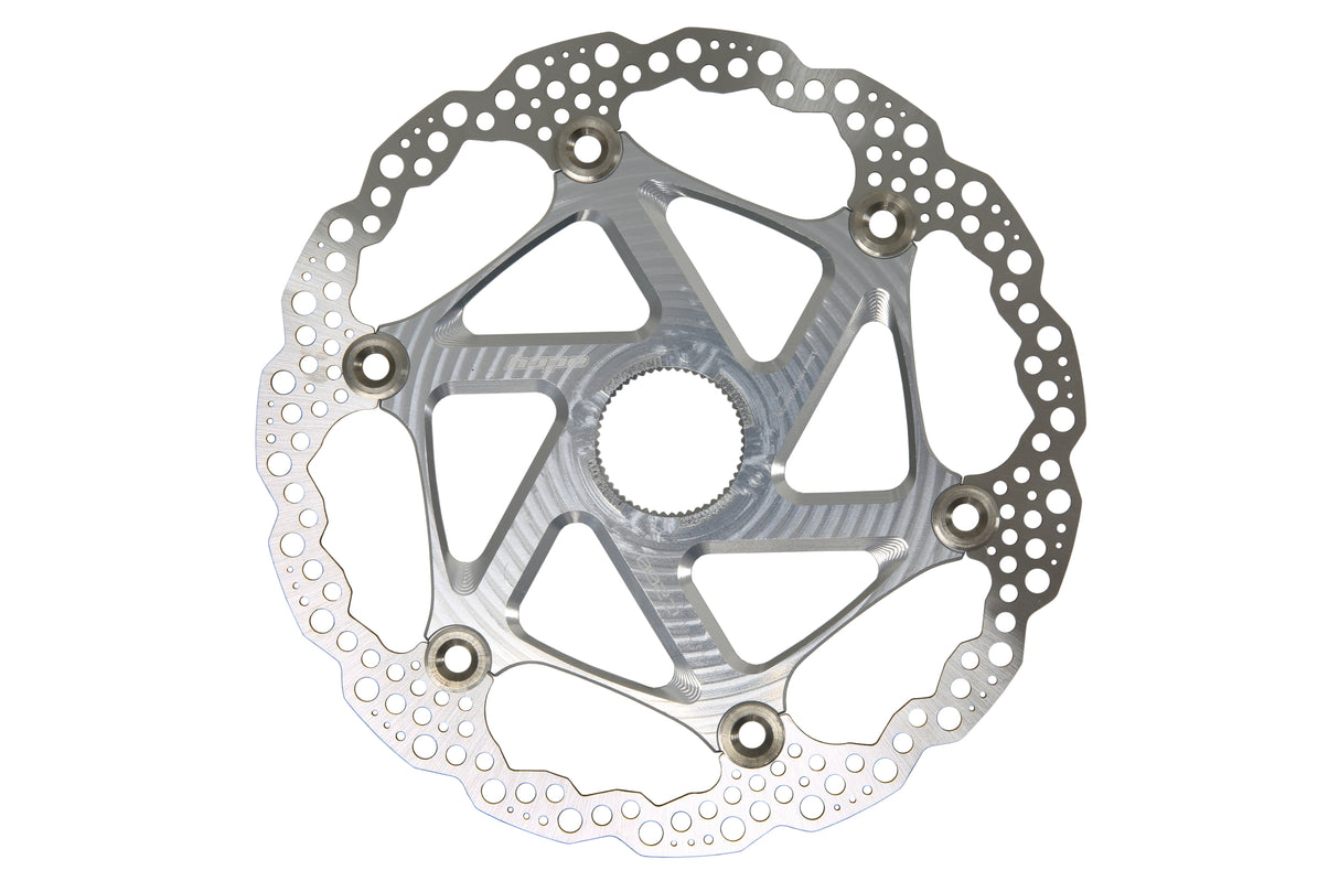 Floating Disc Bremsscheibe - Center Lock - silber