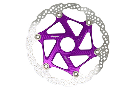 Floating Disc Bremsscheibe - Center Lock - purple