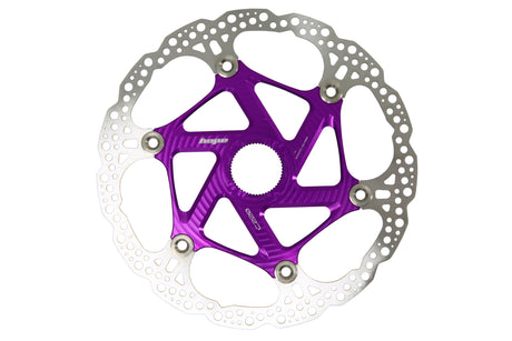 Floating Disc Bremsscheibe - Center Lock - purple