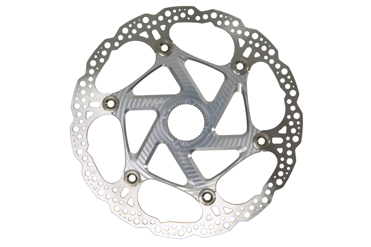Floating Disc Bremsscheibe - Center Lock - silber
