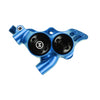 RX4+ Bremssattel Flatmount - Mineralöl - blau