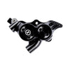 RX4+ Pinza freno Flatmount - Olio minerale - Nero